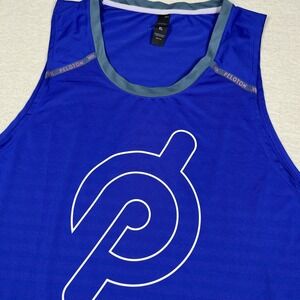 Rhone‎ Peloton Shirt Mens XL Blue Athletic Tank Top Running Workout